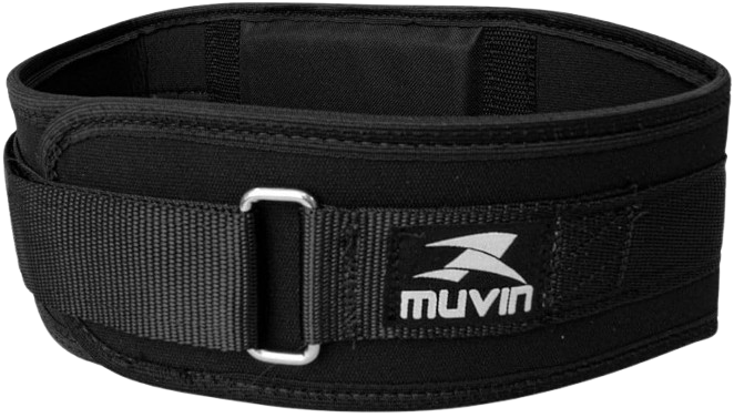 Cinturão de Musculação Muvin – Tamanho Ajustável