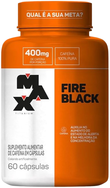 Fire Black (60 Caps), Max Titanium