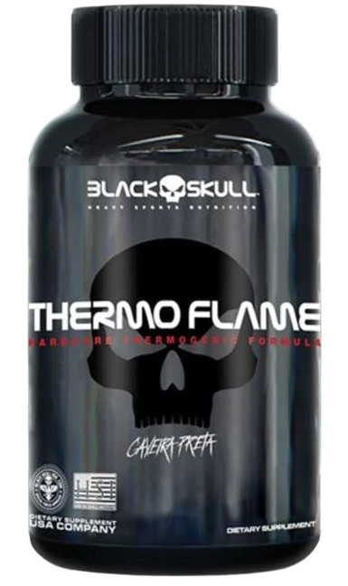 Thermo Flame Black Skull, 120 Tablets
