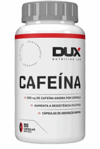 Dux Nutrition, TK.JP, Cafeína – Pote 90 Cápsulas