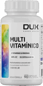Dux Nutrition Multivitamínico – Pote 90 Cápsulas