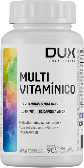Dux Nutrition Multivitamínico – Pote 90 Cápsulas