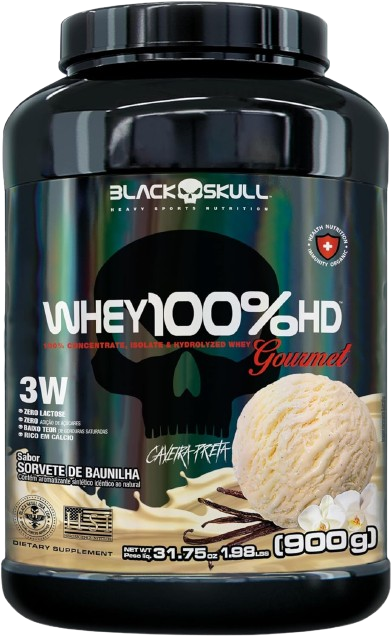 Whey 100% HD Gourmet Baunilha 900G